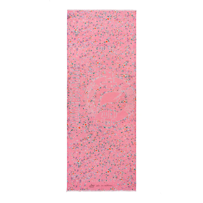 Celestial Flowers Long Scarf