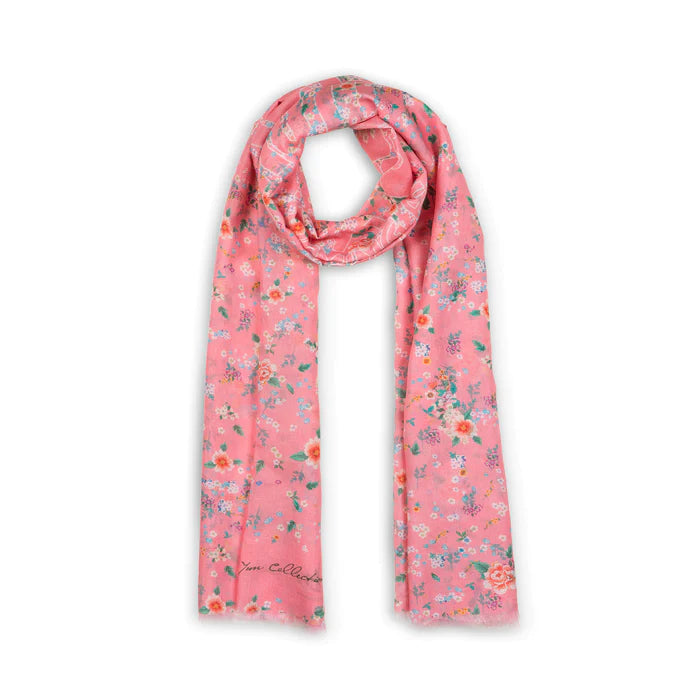 Celestial Flowers Long Scarf