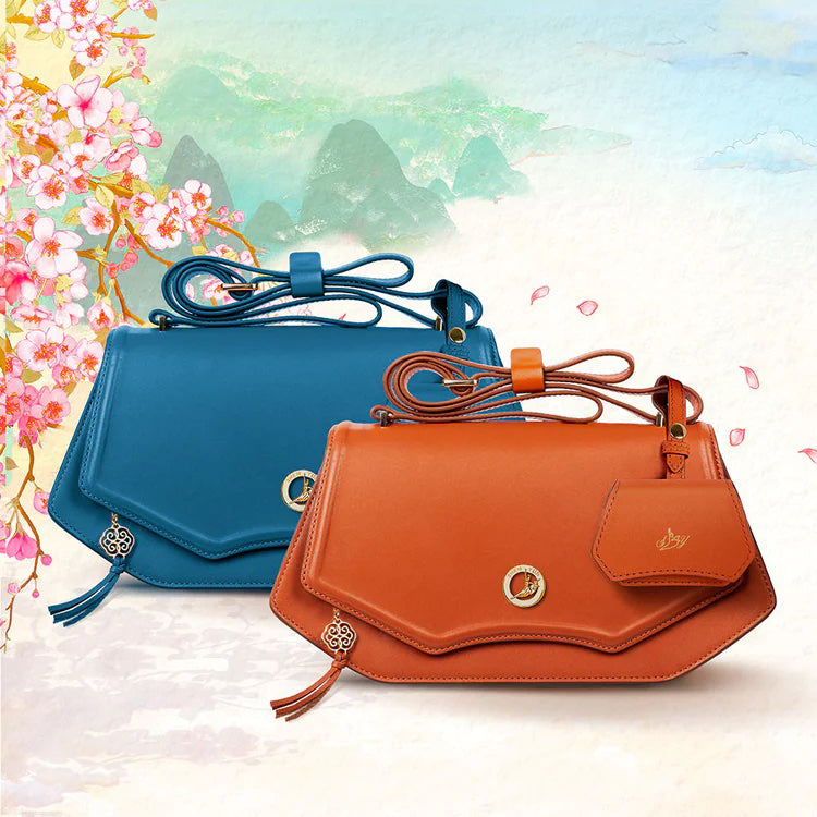 Manchurian Elegance Crossbody Bag