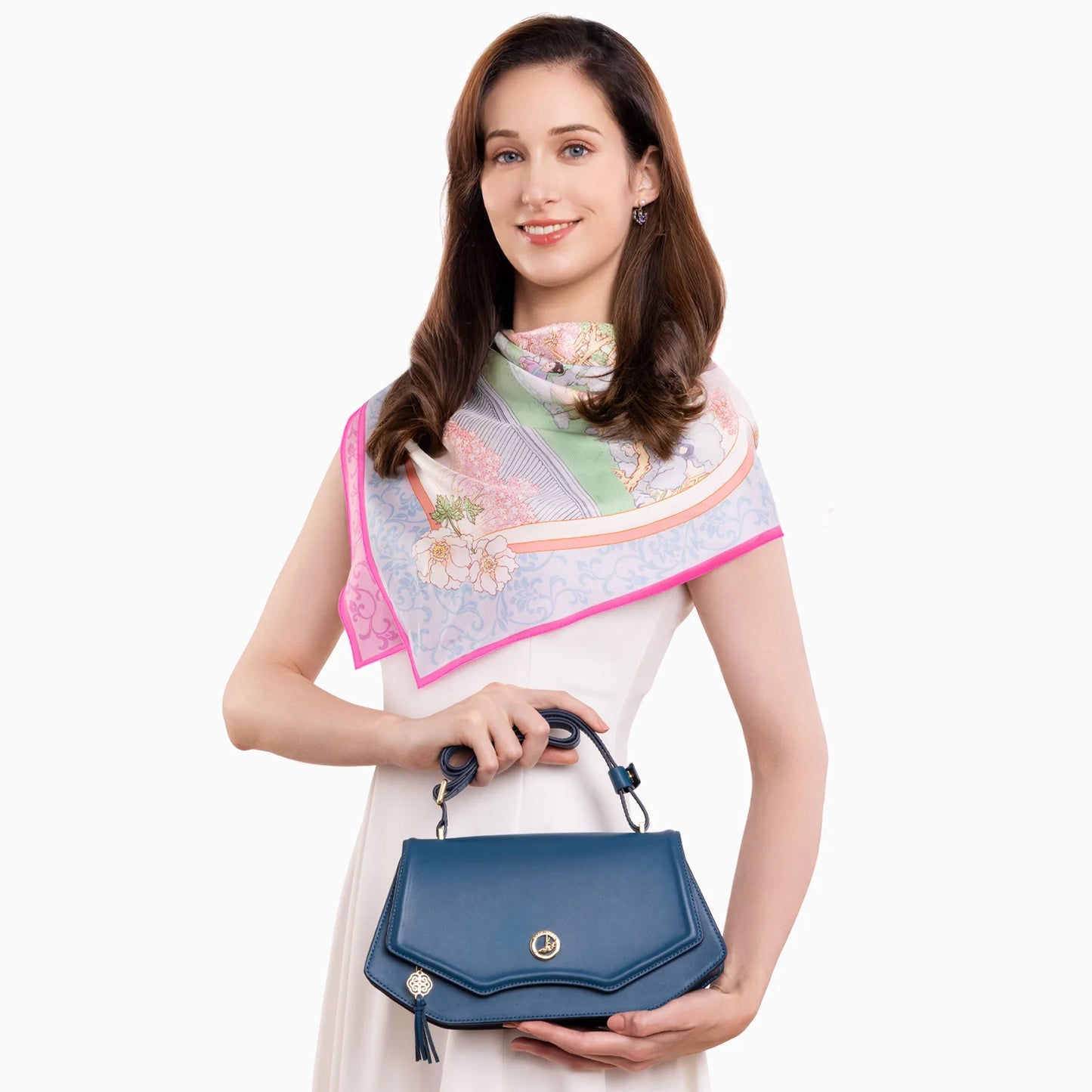 Manchurian Elegance Crossbody Bag