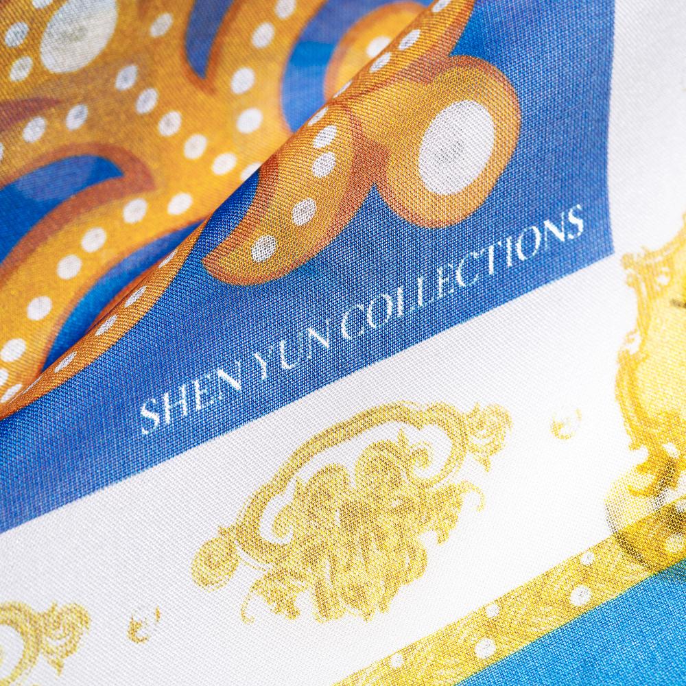 Mongolian Hospitality Silk Scarf