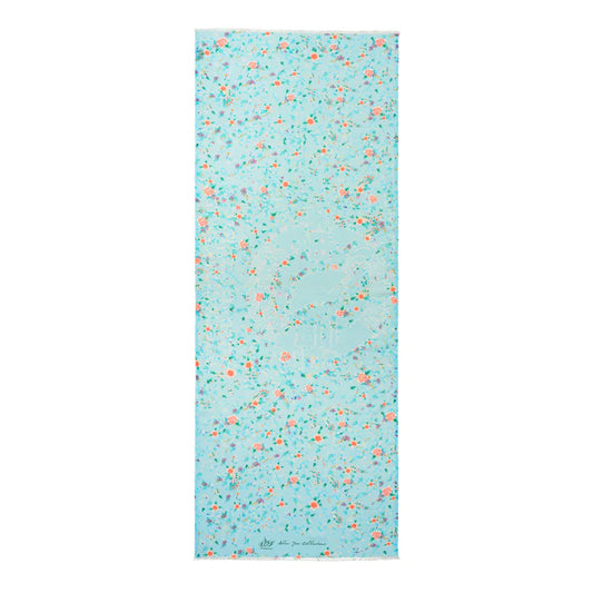 Celestial Flowers Long Scarf