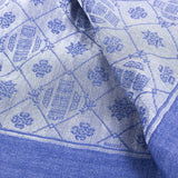 Zhen Shan Ren Long Scarf Royal Blue
