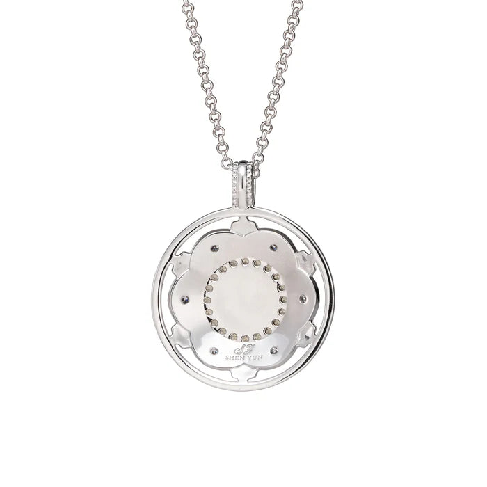 Mongolian Celebration Necklace Blue