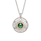 Mongolian Celebration Necklace Green