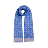 Zhen Shan Ren Long Scarf Royal Blue