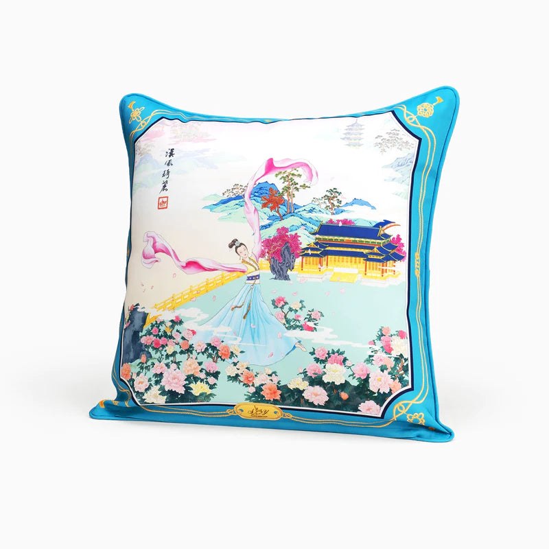 Delicate Beauty of the Han Cushion Cover