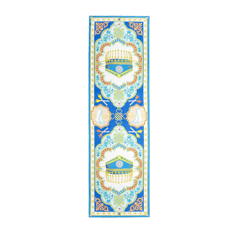 Mongolian Hospitality Silk Scarf