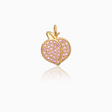 Peach of Immortality Charm - Gold